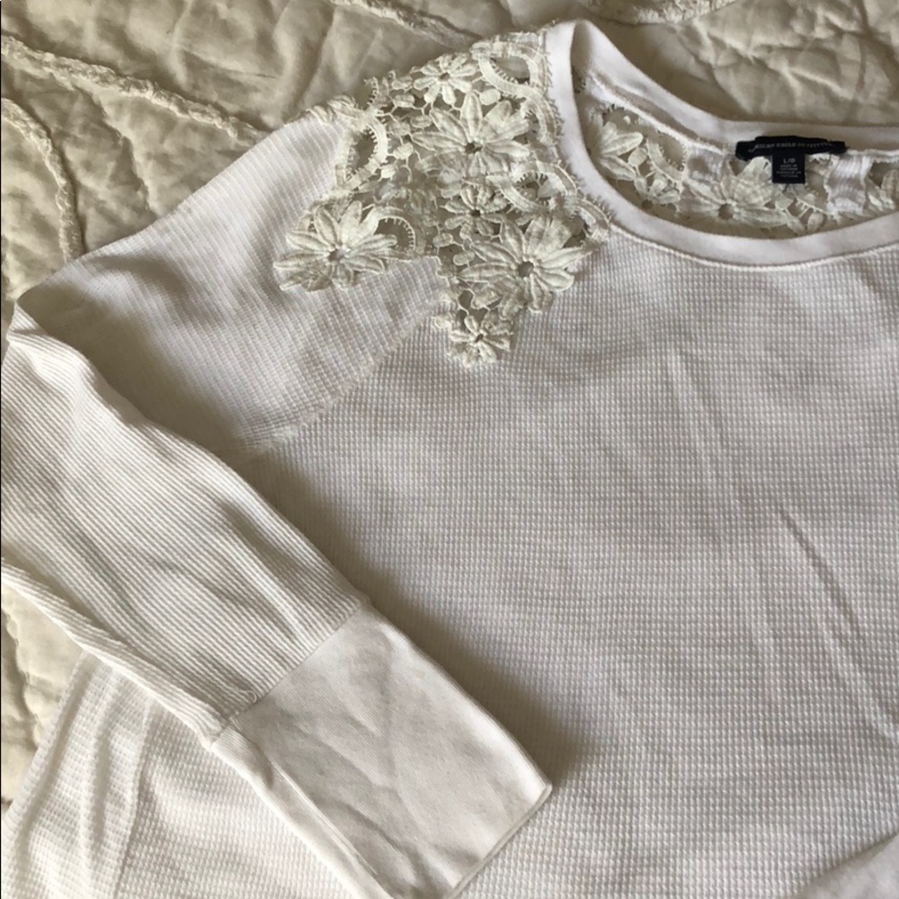 American Eagle Long sleeve thermal top